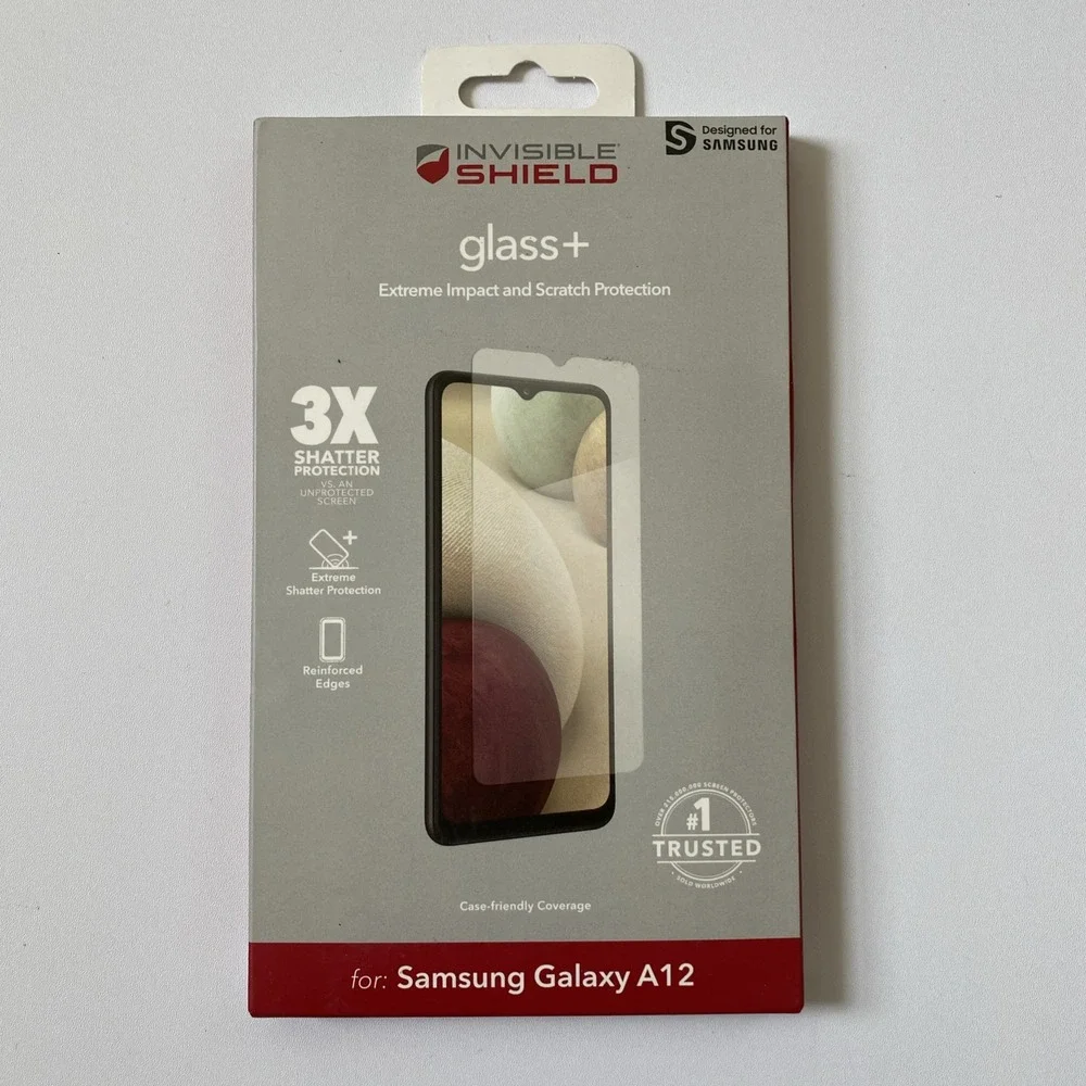 ZAGG- InvisibleShield (Glass+) Screen‎ Protector for Samsung Galaxy A12